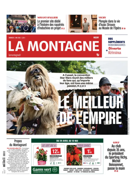Cover of La Montagne (Vichy)