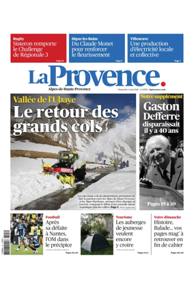 Cover of La Provence Alpes-de-Haute-Provence