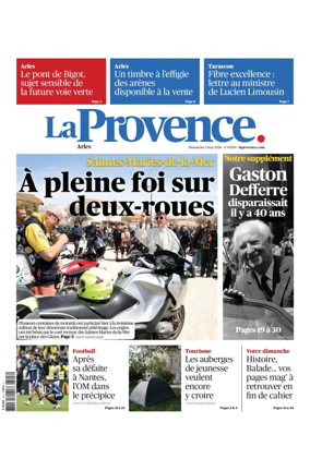 Cover of La Provence Arles