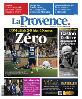 Cover of La Provence Marseille