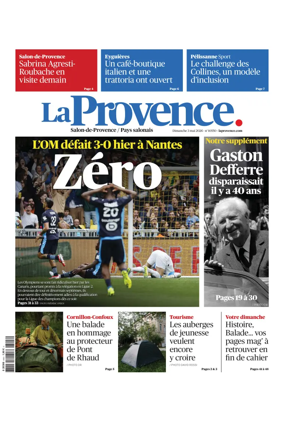 Cover of La Provence Salon-de-Provence / Pays salonais