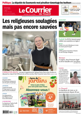 Cover of Le Courrier de l’Ouest (Saumur)