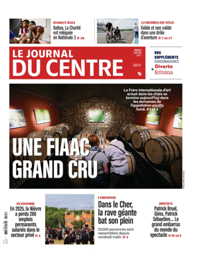 Cover of Le Journal du Centre