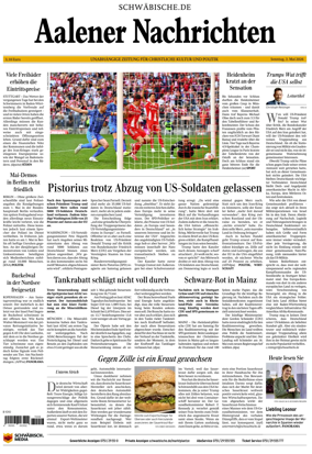Cover of Aalener Nachrichten