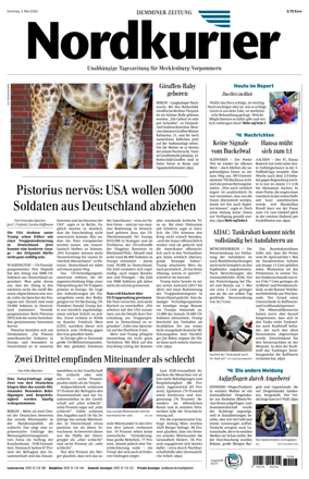 Cover of Demminer Zeitung