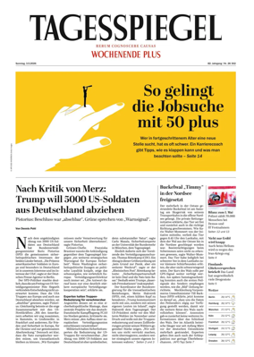 Cover of Der Tagesspiegel