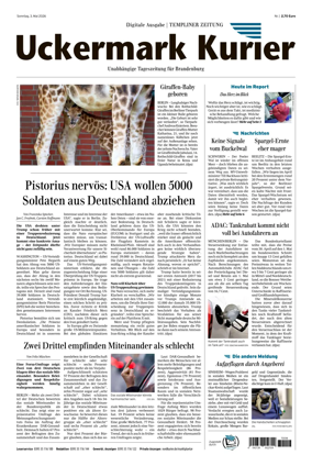 Cover of Templiner Zeitung