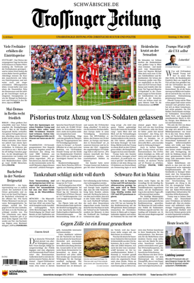 Cover of Trossinger Zeitung