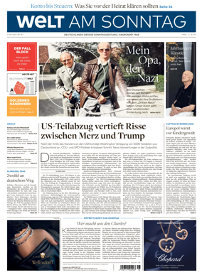 Cover of Welt am Sonntag