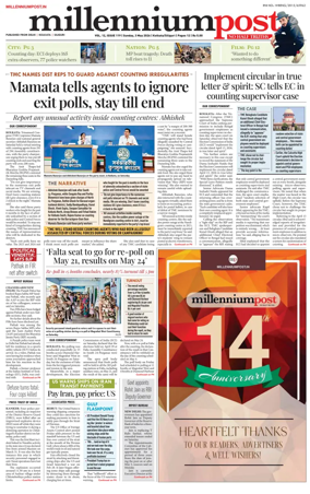 Cover of Millennium Post (Kolkata)