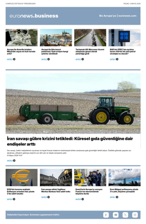 Cover of Euronews Business (Turkish) Compiled Editions