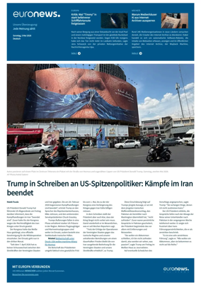 Cover of Euronews (German Edition)