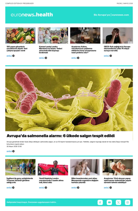 Cover of Euronews Health (Turkish) Compiled Edition