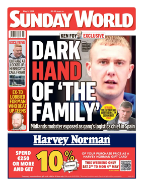 Cover of Sunday World (Ireland)