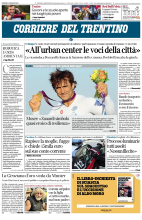 Cover of Corriere del Trentino