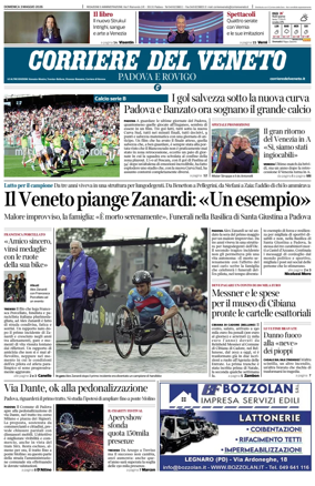 Cover of Corriere del Veneto (Padova e Rovigo)
