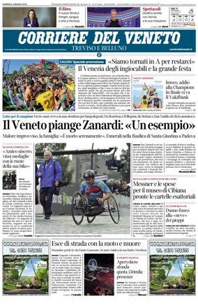 Cover of Corriere del Veneto (Treviso e Belluno)