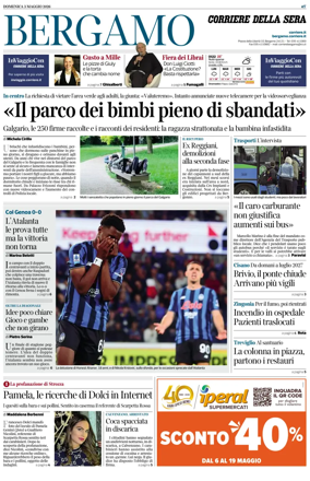 Cover of Corriere della Sera (Bergamo)