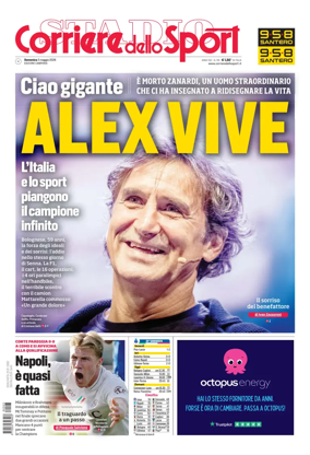 Cover of Corriere dello Sport (Campania)