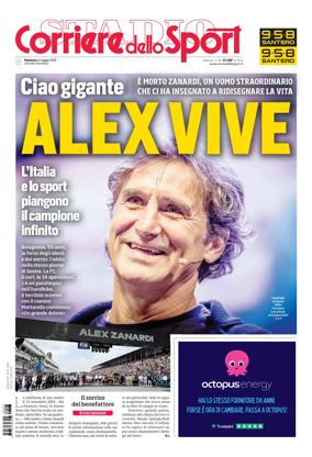 Cover of Corriere dello Sport (Nazionale)
