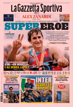 Cover of La Gazzetta dello Sport - Napoli