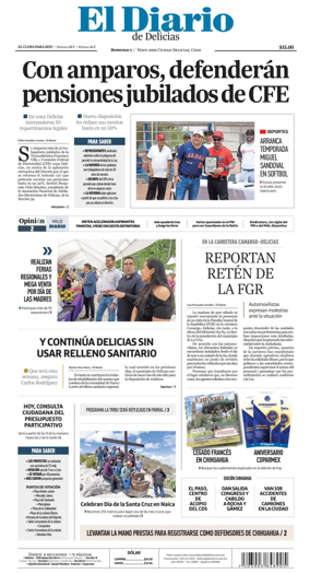 Cover of El Diario de Delicias
