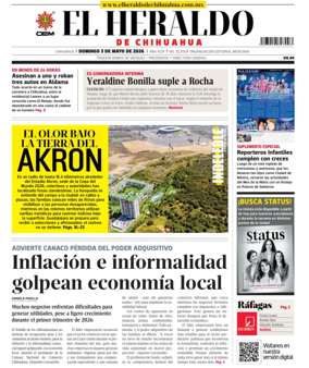 Cover of El Heraldo de Chihuahua