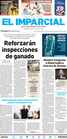 Cover of El Imparcial