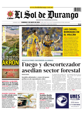 Cover of El Sol de Durango