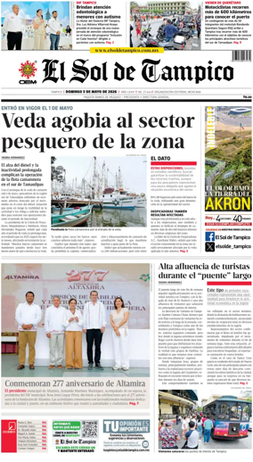 Cover of El Sol de Tampico