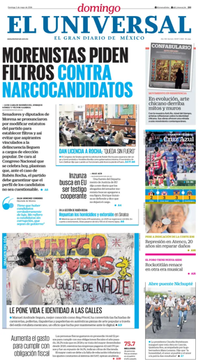 Cover of El Universal