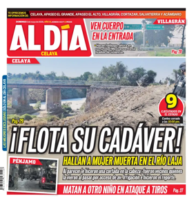 Cover of Periodico Al Dia (Celaya)
