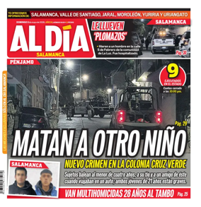 Cover of Periodico Al Dia (Salamanca)