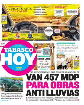 Cover of Tabasco Hoy