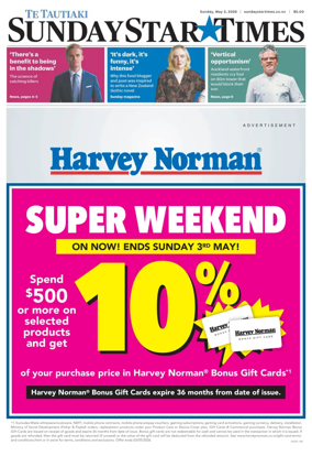 Cover of Sunday Star-Times