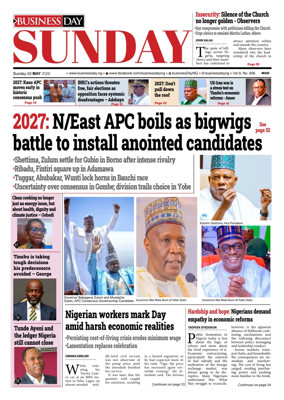 Cover of Business Day (Nigeria)