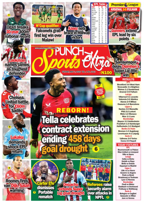 Cover of Punch Sports Extra