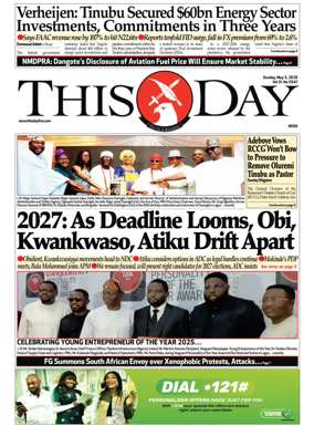 Cover of THISDAY