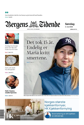 Cover of Bergens Tidende