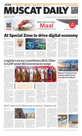 Cover of Muscat Daily