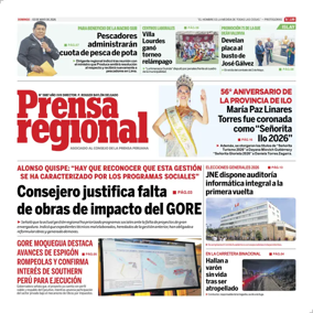 Cover of Prensa Regional