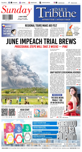 Cover of Daily Tribune (Philippines)