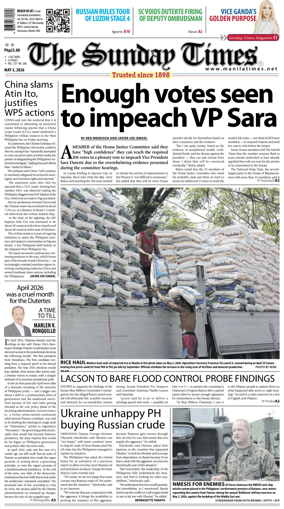 Cover of The Manila Times