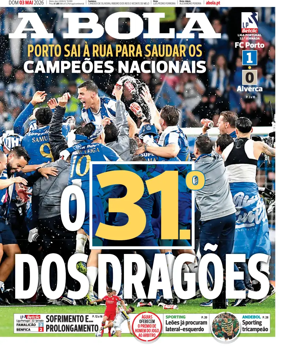 Cover of A BOLA (Portuguese)