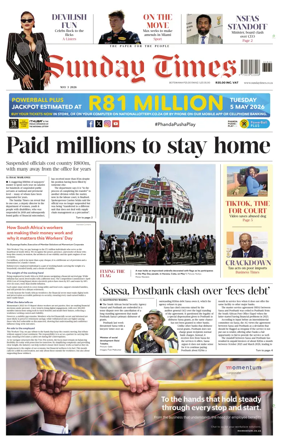 Cover of Sunday Times