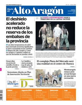 Cover of Diario del Alto Aragon