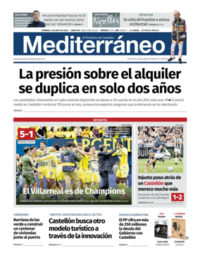 Cover of El Periodico Mediterraneo