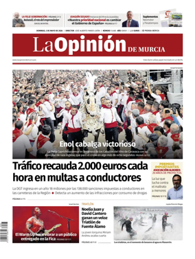 Cover of La Opinion de Murcia