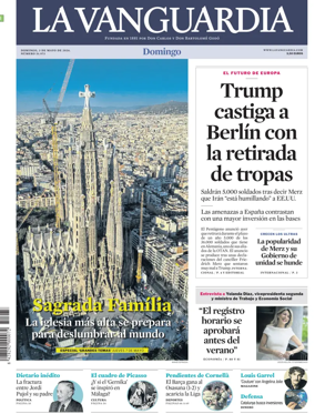 Cover of La Vanguardia (1st Edition)
