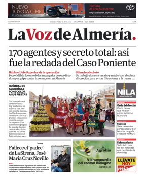 Cover of La Voz de Almeria